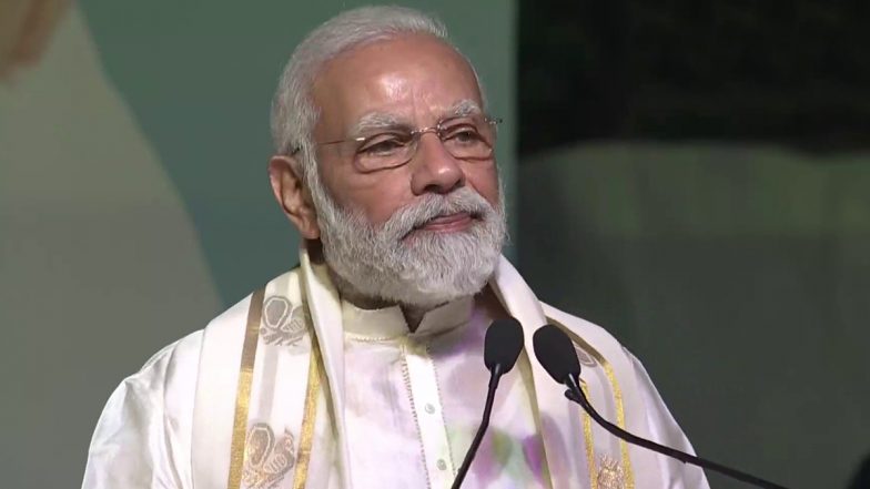PM मोदी ने पिछली कांग्रेस सरकारों पर गांवों के साथ सौतेला व्यवहार करने का आरोप लगाया