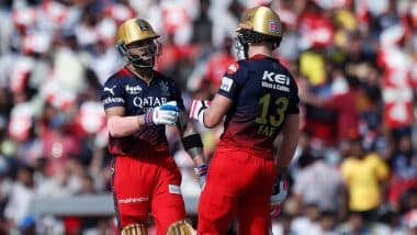 PBKS vs RCB, IPL 2023 Match 27 Live Score Update: रॉयल चैलेंजर्स बैंगलोर को विराट और फाफ ने दिलाई शानदार शुरुआत, पंजाब किंग्स को पहले विकेट की तलाश