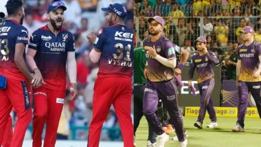 RCB vs KKR, IPL 2023 Match 36 Live Streaming: आज खेला जाएगा रॉयल चैलेंजर्स बैंगलोर और कोलकाता नाइट राइडर्स के बीच रोमांचक मुकाबला, जानें कब, कहां और कैसे देखें मैच