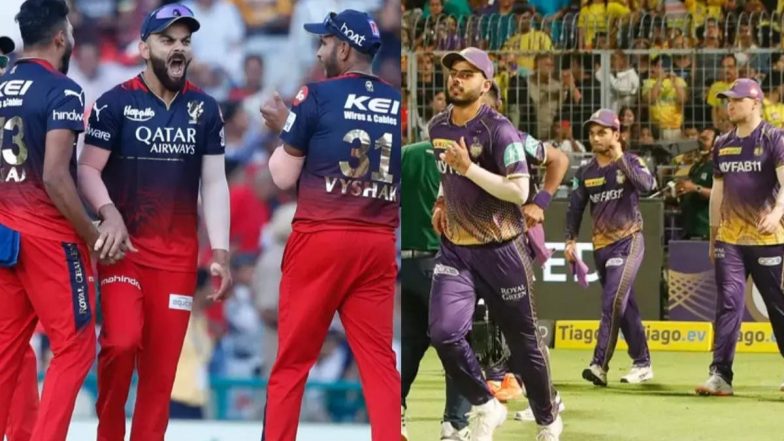 RCB vs KKR IPL 2023 Match 36 Live Score Update: रॉयल चैलेंजर्स बैंगलोर ने जीता टॉस, पहले गेंदबाजी करने का किया फैसला