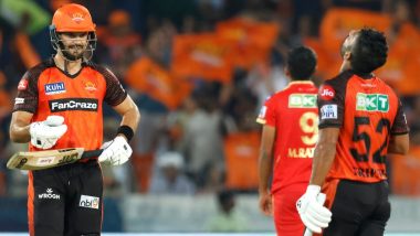 IPL 2023, Match 14 SRH vs PBKS: सनराइजर्स हैदराबाद ने पंजाब किंग्स को 8 विकेट से हराया, राहुल त्रिपाठी ने खेली मैच विनिंग पारी