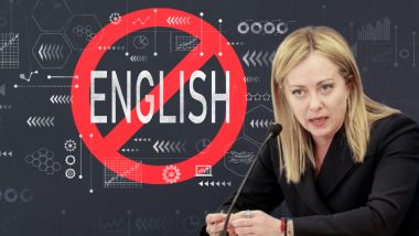 English Ban in Italy: ChatGPT के बाद इटली में अंग्रेजी पर भी बैन, इंग्लिश बोलने पर लगेगा 82 लाख रुपये का जुर्माना