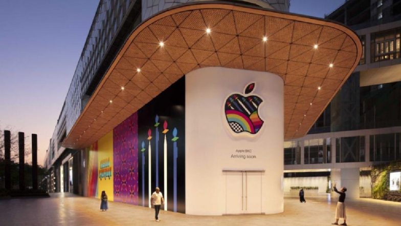 Apple's First Store in India: मुंबई में खुलने वाला है देश का पहला एप्पल स्टोर, देखें ग्रैंड इंडिया रिटेल स्टोर की पहली झलक