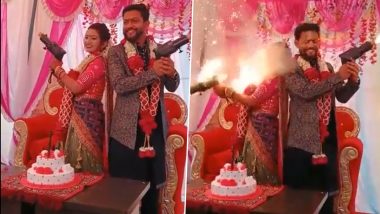 Viral Video: शादी में स्पार्कलिंग गन से स्टंट करना पड़ा भारी, झुलस गया दुल्हन का चेहरा, मच गई चीख-पुकार