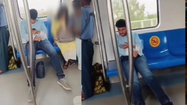 Masturbation in Delhi Metro: दिल्ली मेट्रो में अश्लीलता की हद पार, चलती ट्रेन में लड़के ने किया मास्टरबेशन, वीडियो वायरल