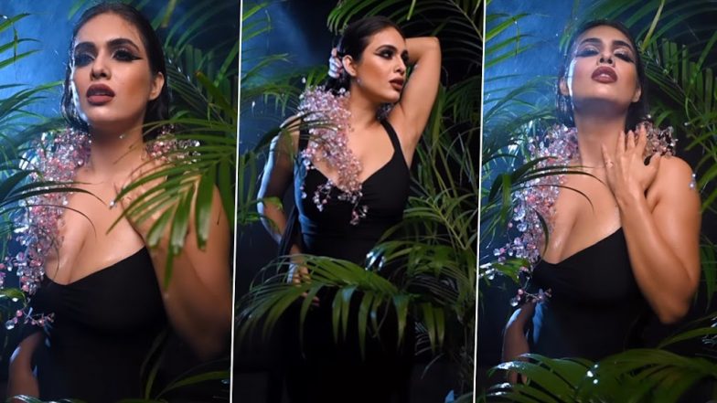 भोजपुरी एक्ट्रेस Neha Malik ने ब्लैक सिजलिंग आउटफिट में ढाया कहर, एक्ट्रेस की हॉटनेस पर फिदा हो जाएगा आपका दिल (Watch Video)