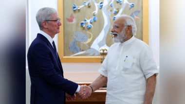 Apple CEO Tim Cook Meets Modi: पीएम मोदी से मिले एप्पल के CEO टिम कुक, कहा- भारत में निवेश करने के लिए हैं प्रतिबद्ध हम