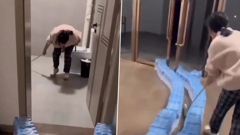 घर में आतंक मचा रहे चूहे को पकड़ने के लिए महिला ने लगाया गजब का जुगाड़, Viral Video देख आप भी करेंगे तारीफ