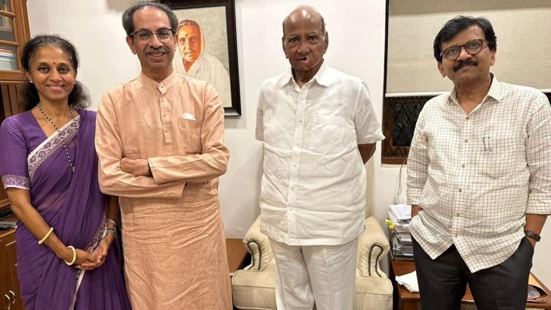 Maharashtra: उद्धव ठाकरे ने एनसीपी प्रमुख शरद पवार से की मुलाकात, महाविकास अघाड़ी में अनबन के बीच हुई अहम बैठक
