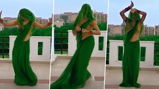 Desi Bhabhi Dance Video: देसी भाभी ने हरियाणवी गाना डीजे पर मटकुंगी पर किया जबरदस्त डांस, वीडियो वायरल