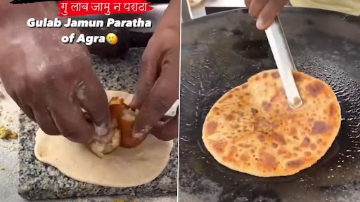 Gulab Jamun Paratha: इंटरनेट पर गुलाब जामुन पराठा बनाने का क्लिप वायरल, देखें वीडियो