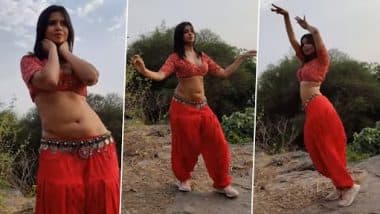 Desi Girl Hot Dance: देसी गर्ल ने 'बिजली गिरी' गाने पर किया जबरदस्त बेली डांस, अपने मूव्स से लगाई आग