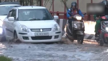 Delhi Rainfall: भारी बारिश और आंधी से दिल्ली-एनसीआर में जलभराव, अधिक हो सकती है वर्षा, देखें वीडियो