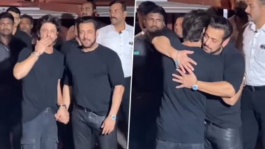 Baba Siddiqui की इफ्तार पार्टी में जब साथ में पहुंचे थे Salman Khan और Shah Rukh Khan, बीते साल का वीडियो हुआ वायरल, खुशी से झूमे फैंस (Watch Video)