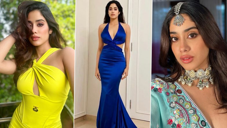 Janhvi Kapoor ने अलग अलग लुक में गिराई बिजली, एक्ट्रेस की तस्वीरें सोशल मीडिया पर हुईं वायरल (View Pics)
