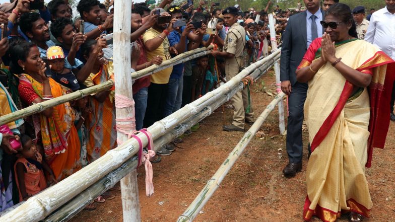 Droupadi Murmu Odisha Visit: राष्ट्रपति मुर्मू ने ओडिशा में अपने गृह जिले की तीन दिवसीय यात्रा शुरू की