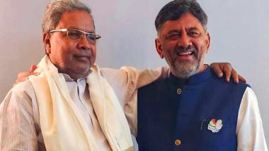Siddaramaiah Karnataka New CM: शपथ के बाद कर्नाटक के सीएम सिद्धारमैया और डिप्टी सीएम डीके शिवकुमार मंत्रियों के साथ विधानसभा पहुंचे (Video)