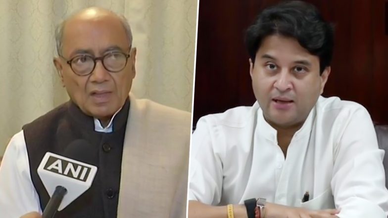 MP Politics: दिग्विजय सिंह ने ज्योतिरादित्य सिंधिया के खिलाफ खोला मोर्चा, कहा- गुना में केंद्रीय मंत्री को दूंगा चुनौती