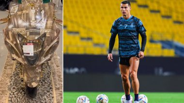 Cristiano Ronaldo Gifted Gold Bike by Saudi Arabia: सऊदी अरब सरकार ने क्रिस्टियानो रोनाल्डो को  गिफ्ट में  दी 22 कैरेट सोने की बाइक? यहाँ जानें क्या है सच्चाई 