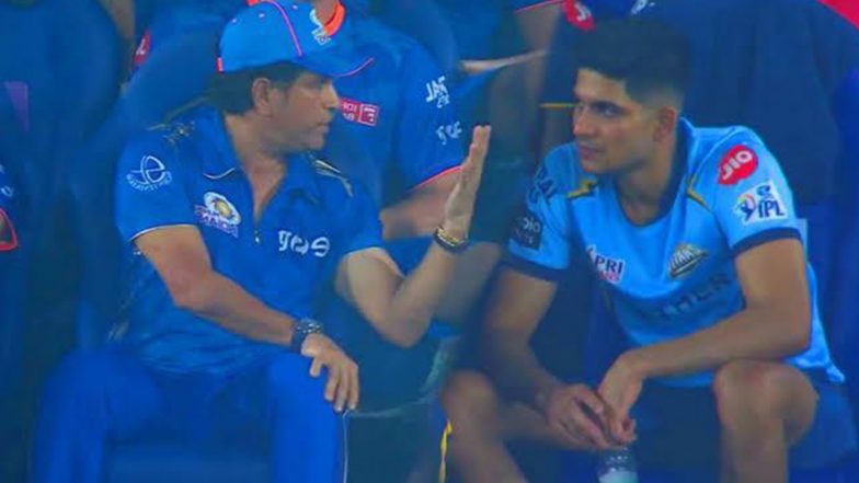 ‘Best Picture on Internet Today’ मुंबई इंडियंस के खिलाफ मैच विनिंग सेंचुरी के बाद सचिन तेंदुलकर और शुभमन गिल के बीच इंटेंस बात-चित करते हुए फोटो वायरल, देखें फैंस का रिएक्शन