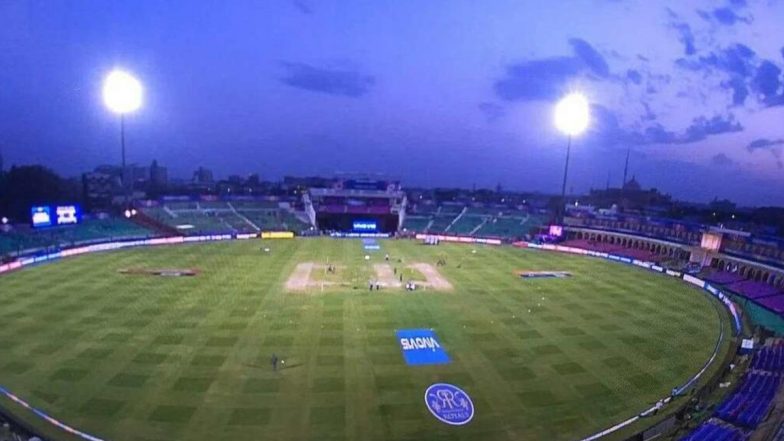 RCB vs RR, Jaipur Weather, Rain Forecast and Pitch Report: जयपुर में राजस्थान रॉयल्स और  रॉयल चैलेंजर्स बैंगलोर के बीच आज दोपहर में होगी काटें की टक्कर, जानें कैसी रहेगी सवाई मानसिंह स्टेडियम में मौसम और पिच का हाल