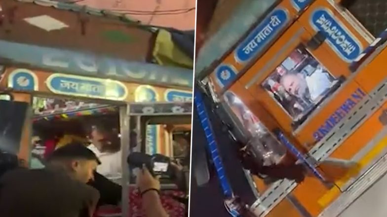 Rahul Gandhi Travelling in Truck: लंबे रूट पर ट्रक ड्राइवरों की समस्याओं को समझने के लिए आधी राटा को ट्रक में सवार हुए राहुल गांधी, 50 किलोमीटर तक की यात्रा