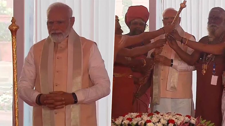 New Parliament Building Inauguration: देश के नए संसद भवन के लोकार्पण एवं उद्घाटन कार्यक्रम शुरू, पीएम मोदी कर रहे पूजा