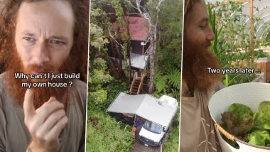 Man Quit His Job to Live in Jungle: अमेरिकी व्यक्ति ने हवाई के जंगल में एक ट्री हाउस में रहने के लिए छोड़ी अपनी नौकरी, देखें वीडियो