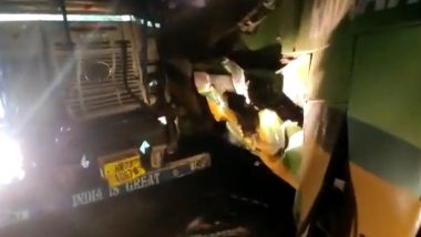 Accident in Greater Noida: ईस्टर्न पेरिफेरल एक्सप्रेसवे में ट्रक और बस में भीषण टक्कर, 2 की मौत; 28 घायल