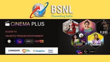 BSNL Cinemaplus OTT Service: बीएसएनएल का सिनेमा प्लस लॉन्च, सिर्फ 49 रुपये में मिलेंगे SonyLIV, Disney+ Hotstar जैसे कई सब्सक्रिप्शन कंटेंट