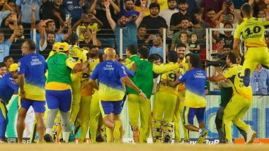 CSK Win IPL 2023 Title: रवींद्र जडेजा ने आखिरी दो गेंद पर किया कमाल, चेन्नई सुपर किंग्स बनी चैंपियन, गुजरात टाइटंस को 5 विकेट से हराया