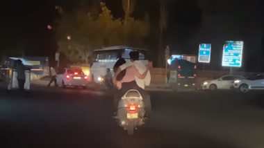 Delhi Couple Viral Video: मूविंग बाइक पर एक-दूसरे को गले लगाते दिखा कपल, नेटिजन्स हुए हैरान