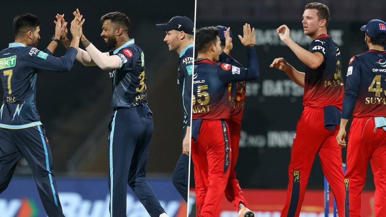 IPL 2023, GT vs RCB Live Score Updates: रॉयल चैलेंजर्स बैंगलोर का दूसरा विकेट गिरा, राशिद खान ने ग्लेन मैक्सवेल को किया आउट