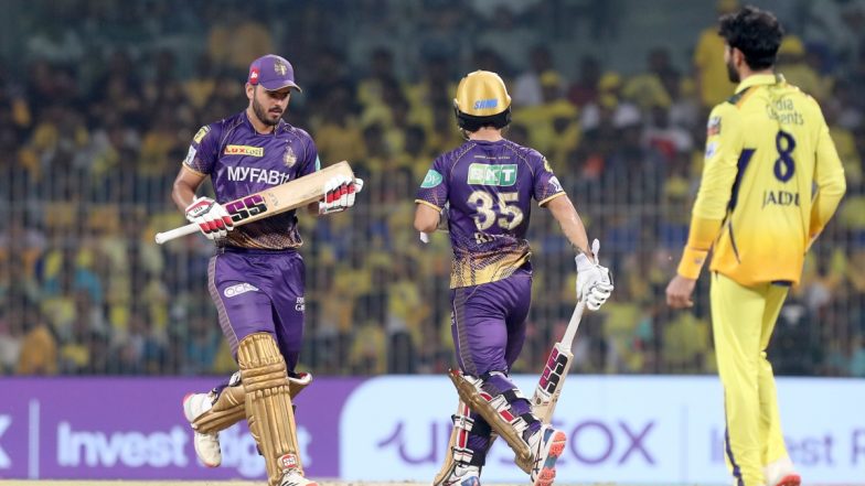CSK vs KKR, IPL 2023 Match 61 Live Score Update: करो या मरो मुकाबले में कोलकाता नाइट राइडर्स ने चेन्नई सुपर किंग्स को छह विकेट से हराया, नितीश राणा और रिंकू सिंह ने खेली मैच विनिंग पारी