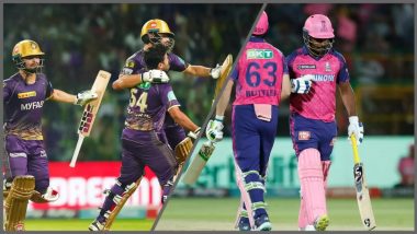 KKR vs RR, IPL 2023 Match 56 Stats And Record Preview: कोलकाता नाइट राइडर्स और राजस्थान रॉयल्स के बीच खेला जाएगा रोमांचक मुकाबला, आज के मैच में बन सकते हैं ये बड़े रिकॉर्ड; यहां देखें आंकड़ें