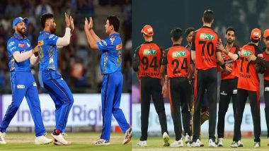 MI vs SRH, IPL 2023 Match 69 Stats And Record Preview: मुंबई इंडियंस और सनराइजर्स हैदराबाद के बीच खेला जाएगा रोमांचक मुकाबला, आज के मैच में बन सकते हैं ये बड़े रिकॉर्ड; यहां देखें आंकड़ें