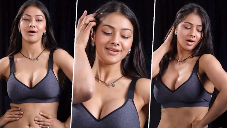 भोजपुरी अदाकारा Namrita Malla ने सेक्सी ब्रालेट पहन लगाए देसी ठुमके, एक्ट्रेस की बोल्डनेस देख यूजर्स का छूटा पसीना (Watch Video)