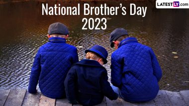 National Brother's Day 2023 HD Images: नेशनल ब्रदर्स डे पर ये WhatsApp Messages, GIF Greetings और Wallpapers भेजकर दें शुभकामनाएं