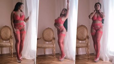 मराठी एक्ट्रेस व मॉडल Nikita Gokhale ने स्टायलिश रेड बिकनी में कराया बोल्ड फोटोशूट, एक्ट्रेस की सेक्सी अदाओं ने बढ़ाया  पारा (Watch Video)