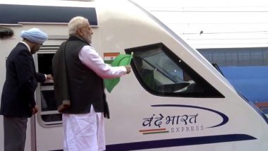 PM Modi Flags Off Assam's First Vande Bharat Express: मोदी ने असम के पहले वंदे भारत एक्सप्रेस को दिखाई हरी झंडी, पूर्वोत्तर की अनदेखी के लिए पिछली सरकारों पर साधा निशाना