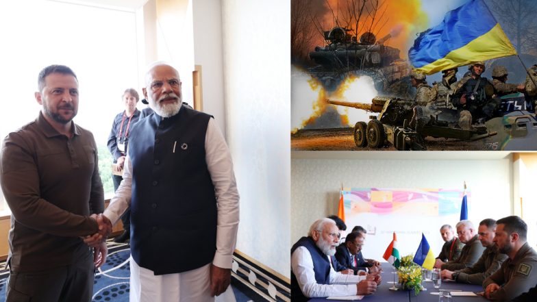 PM Modi Meets Volodymyr Zelensky: हिरोशिमा में पीएम मोदी और यूक्रेन के राष्ट्रपति जेलेंस्की की मुलाकात, युद्ध के बीच दोनों की पहली मीटिंग