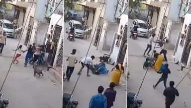 Pitbull Attack: दिल्ली में बच्चे पर पिटबुल कुत्ते ने किया हमला, बहादुर महिला के चलते बची जान, देखें दिल दहला देने वाला वीडियो