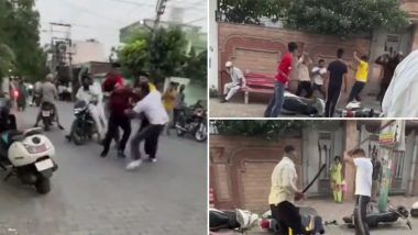 Shocking Video: पंजाब के खन्ना में दो गुटों में मारपीट, एक दूसरे पर जमकर बरसाए लाठी-डंडे