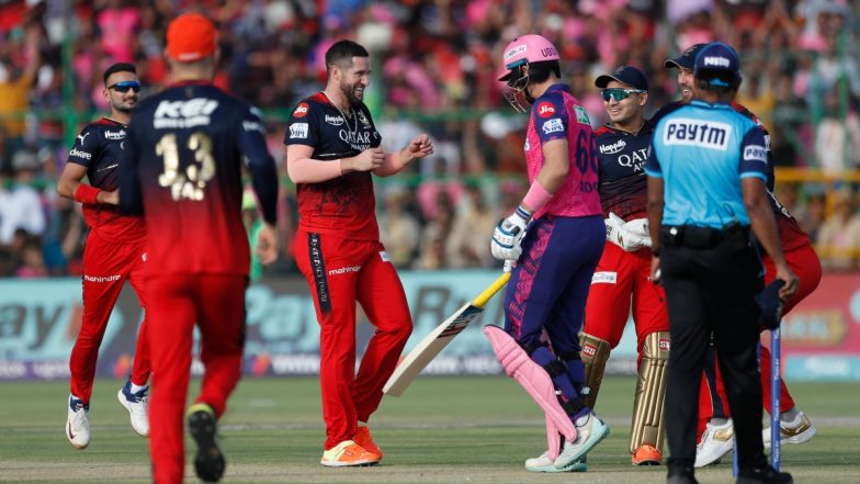 RR vs RCB, IPL 2023 Match 60 Live Score Update: रॉयल चैलेंजर्स बैंगलोर ने राजस्थान रॉयल्स को 112 रनों से दी करारी शिकस्त, आरसीबी के गेंदबाजों ने मचाया कोहराम