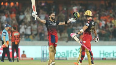 SRH vs RCB, IPL 2023 Match 65 Live Score Update: रॉयल चैलेंजर्स बैंगलोर ने सनराइजर्स हैदराबाद को आठ विकेट से दी पटखनी, प्लेऑफ की रेस में अभी भी बरकरार