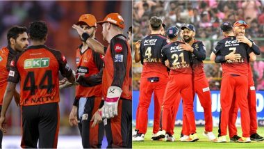 SRH vs RCB , IPL 2023 Match 65 Live Streaming: आज होगा सनराइजर्स हैदराबाद और रॉयल चैलेंजर्स बैंगलोर के बीच हाई वोल्टेज मुकाबला, जानें कब, कहां और कैसे देखें मैच