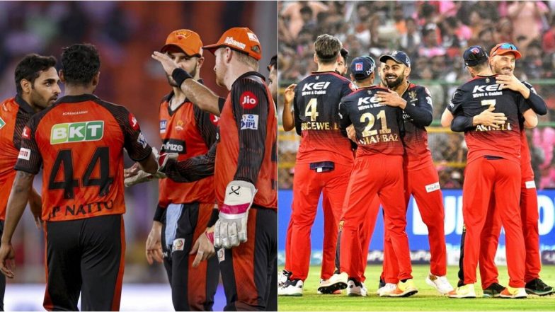 SRH vs RCB , IPL 2023 Match 65 Live Streaming: आज होगा सनराइजर्स हैदराबाद और रॉयल चैलेंजर्स बैंगलोर के बीच हाई वोल्टेज मुकाबला, जानें कब, कहां और कैसे देखें मैच