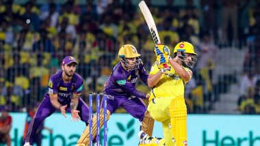 CSK vs KKR, IPL 2023 Match 61: चेन्नई सुपर किंग्स ने कोलकाता नाइट राइडर्स को दिया 145 रनों का लक्ष्य, अर्धशतक से चूके शिवम दूबे