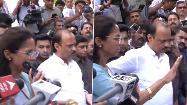 Sharad Pawar Resignation: इस्तीफे के विरोध में सड़कों पर उतरे NCP कार्यकर्त्ता, शरद पवार मोबाइल पर फोन कर कही ये बात (Watch Video)