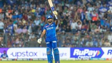 MI vs GT, IPL 2023 Match 57 Live Score Update: मुंबई इंडियंस ने गुजरात टाइटंस के सामने रखा 219 रनों का टारगेट, सूर्यकुमार यादव ने अंतिम गेंद पर छक्का मारकर जड़ा शतक